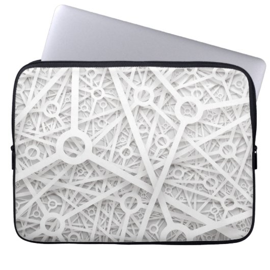 Housse Pour Ordinateur Portable van structural concept white (Devant)