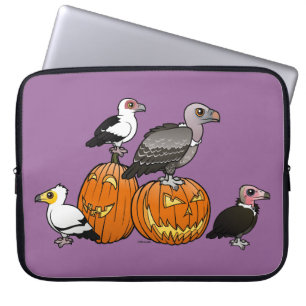 Housse Pour Ordinateur Portable Vautours de Halloween