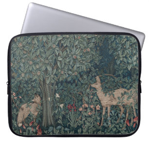 Housse Pour Ordinateur Portable Végétation, Tapisserie de l'ère victorienne par He