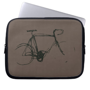 Housse Pour Ordinateur Portable Vélo de route Sketch