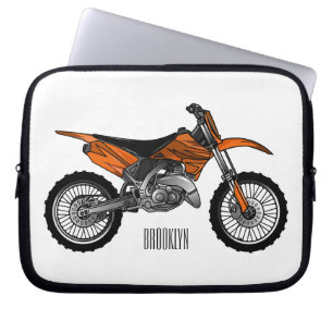 Housse Pour Ordinateur Portable Vélo droit hors route moto / motocross dessin anim
