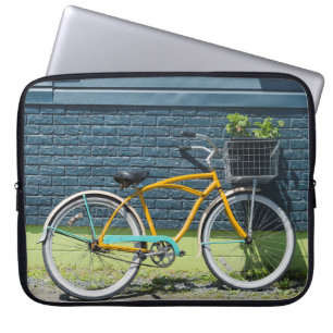Housse Pour Ordinateur Portable Vélo élégant appuyé sur le mur