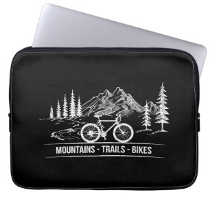 Housse Pour Ordinateur Portable Vélos Mountain Trail - Vélo cycliste Rider