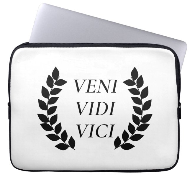 Housse Pour Ordinateur Portable Veni Vidi Vici (Devant)