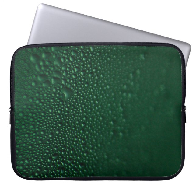 Housse Pour Ordinateur Portable Vert humide (Devant)