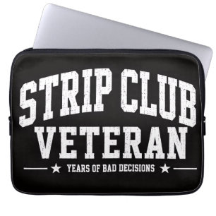 Housse Pour Ordinateur Portable Vétéran de club de strip-tease