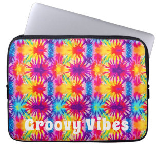 Housse Pour Ordinateur Portable Vibes super Tie Dye personnalisable