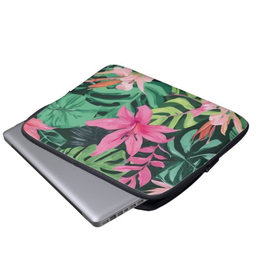 Housse Pour Ordinateur Portable Vibes tropicales (Devant bas)