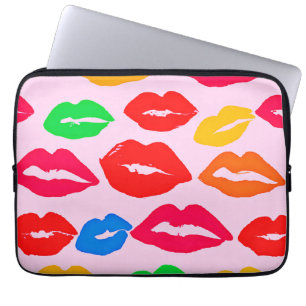 Housse Pour Ordinateur Portable Vibrant baisé par les couleurs Motif