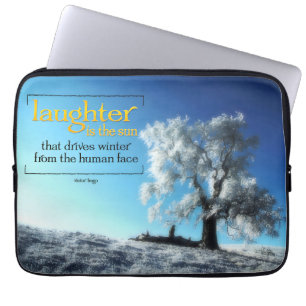 Housse Pour Ordinateur Portable Victor Hugo Citation Inspiration Portable Sleeve