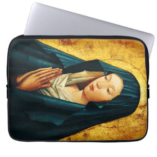 Housse Pour Ordinateur Portable Vierge Marie Hodegetria Icône Byzantine Catholique