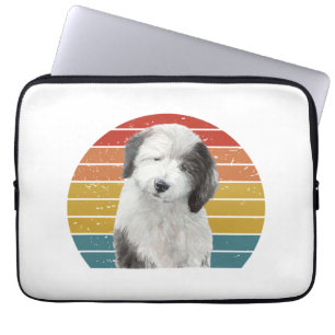 Housse Pour Ordinateur Portable Vieux Dons-Chiens Anglais Pour Chien Vintage Dulux