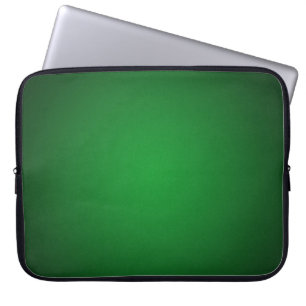 Housse Pour Ordinateur Portable Vignette Grainée Verte-Noire Cool