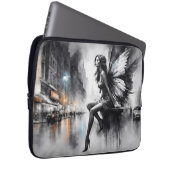 Housse Pour Ordinateur Portable Ville urbaine sombre fée imaginaire futuriste goth (Devant droit)