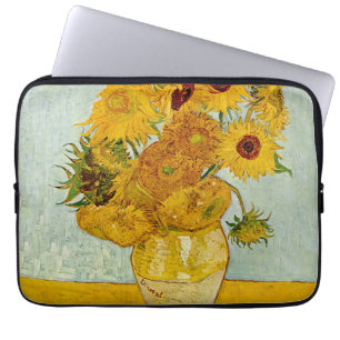 Housse Pour Ordinateur Portable Vincent Van Gogh 12 Tournesols Impressionniste