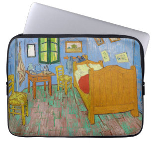 Housse Pour Ordinateur Portable Vincent Van Gogh. Chambre. Impressionnisme vintage