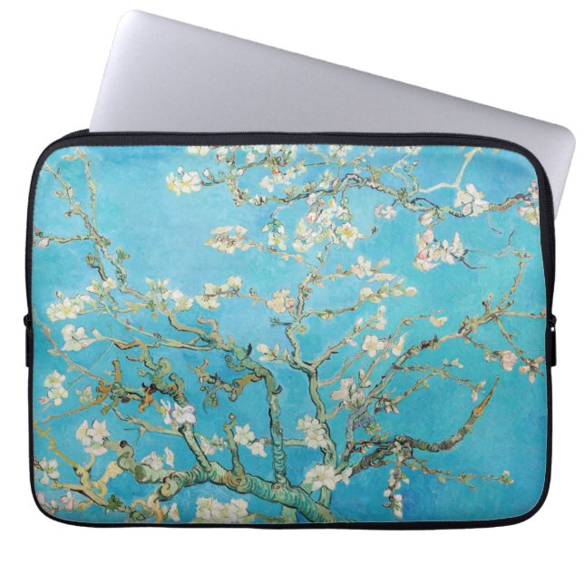 Housse Pour Ordinateur Portable Vincent van Gogh - Fleur d'amandes (Devant)