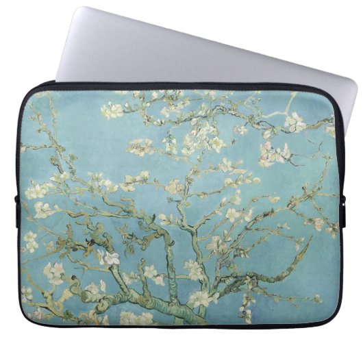 Housse Pour Ordinateur Portable Vincent Van Gogh - Fleur d'amandes (Devant)