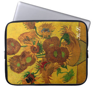 Housse Pour Ordinateur Portable Vincent van Gogh, Fleurs de soleil