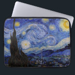 Housse Pour Ordinateur Portable Vincent Van Gogh - La nuit étoilée<br><div class="desc">The Starry Night / La nuit etoilee - Vincent Van Gogh en 1889</div>
