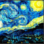 Housse Pour Ordinateur Portable Vincent van Gogh, Starry Night<br><div class="desc">Starry Night,  célèbre peinture de Vincent van Gogh</div>