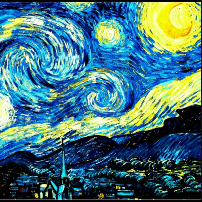 Housse Pour Ordinateur Portable Vincent van Gogh, Starry Night (Créateur téléchargé)