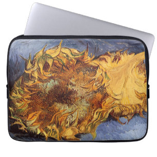 Housse Pour Ordinateur Portable Vincent van Gogh - Vie morte : Deux tournesols cou