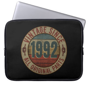 HOUSSE POUR ORDINATEUR PORTABLE VINTAGE DEPUIS 1992 TOUTES PIÈCES D'ORIGINE