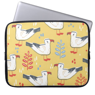 Housse Pour Ordinateur Portable Vintage Feuilles Motif naturel