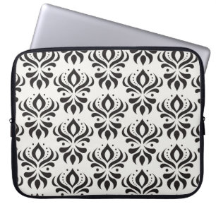 Housse Pour Ordinateur Portable Vintage floral damask seamless pattern. Elegant ab