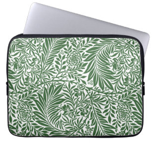 Housse Pour Ordinateur Portable Vintage Floral William Morris Willow Bough Green