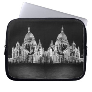 Housse Pour Ordinateur Portable Vintage France Paris Sacre Coeur Basilica