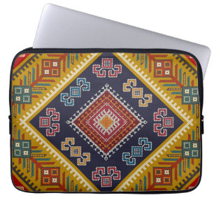 Housse Pour Ordinateur Portable Vintage géométrique classique mode coloré