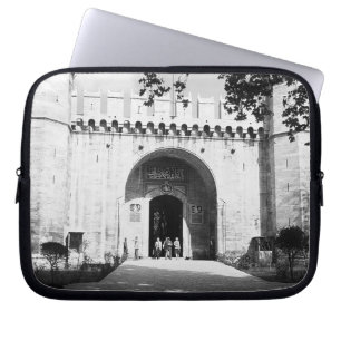 Housse Pour Ordinateur Portable Vintage Turquie Istanbul Topkapi palais porte Coqu