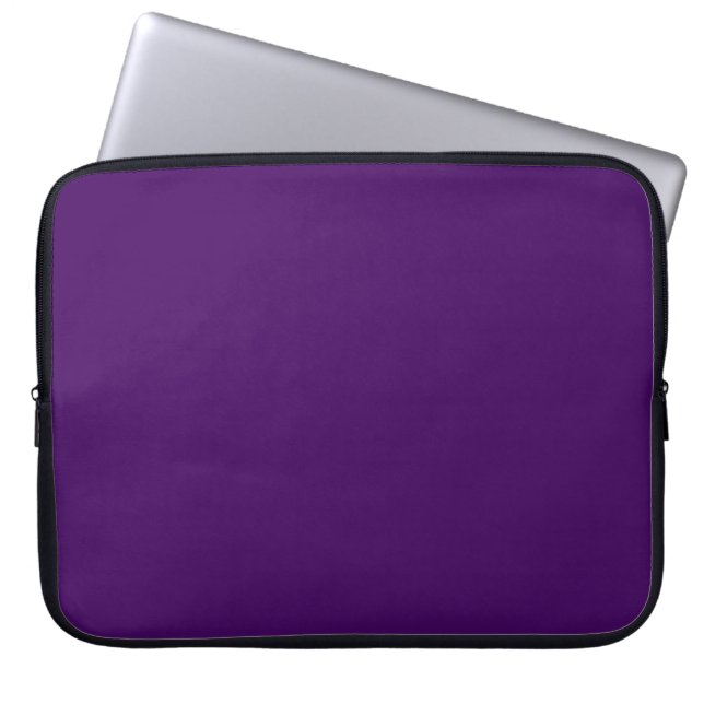 Housse Pour Ordinateur Portable Violet foncé et violet foncé (Devant)