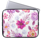 Housse Pour Ordinateur Portable Violet rose (Devant)