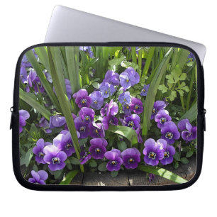 Housse Pour Ordinateur Portable Violettes violettes