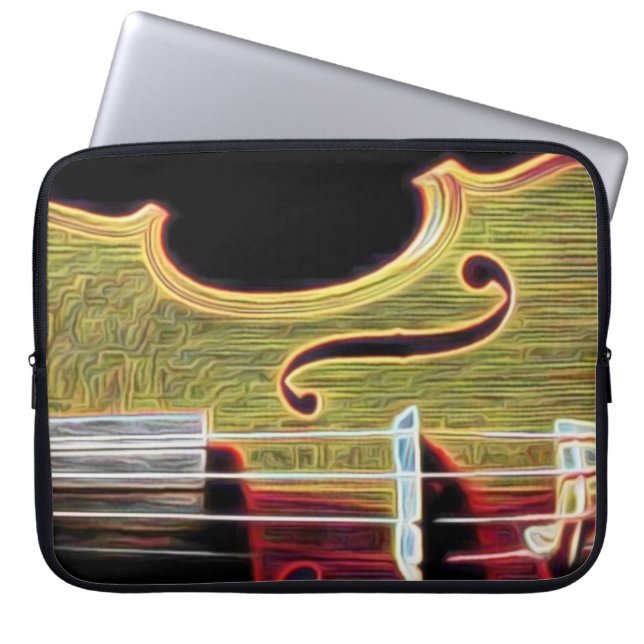Housse Pour Ordinateur Portable Violon, alto, violoncelle ? (Devant)