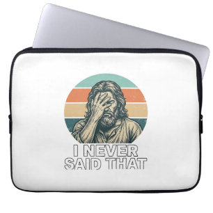 Housse Pour Ordinateur Portable Visage drôle Facepalm Gravure vintage Citation Des