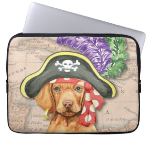 Housse Pour Ordinateur Portable Vizsla Pirate