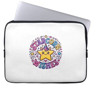 Housse Pour Ordinateur Portable Vœux de licorne Starcorn Impression commerciale à