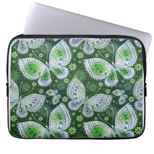Housse Pour Ordinateur Portable Voler vers l'extérieur Papillon Paisley Imprimer v