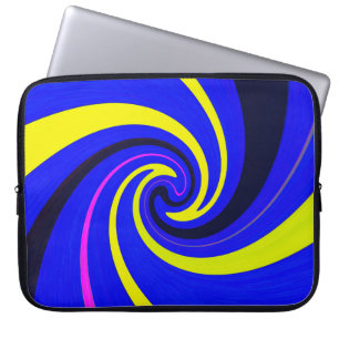 Housse Pour Ordinateur Portable Vortex bleu