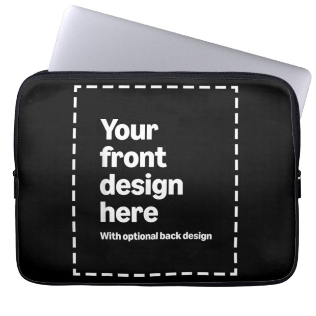 Housse Pour Ordinateur Portable Votre conception ici (Devant)