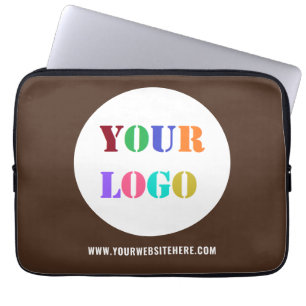 Housse Pour Ordinateur Portable Votre logo Texte Entreprise Portable Sleeve Choisi