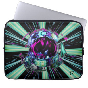 Housse Pour Ordinateur Portable Voyage de l'astronaute v3