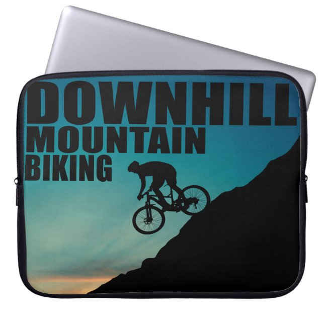 Housse Pour Ordinateur Portable VTT Downhill (Devant)