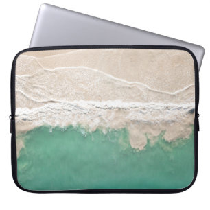 HOUSSE POUR ORDINATEUR PORTABLE VUE AÉRIENNE DE LA MER
