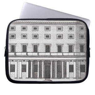 Housse Pour Ordinateur Portable Vue de la façade de l'alla Valle de Palazzo