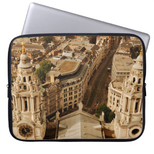 Housse Pour Ordinateur Portable Vue panoramique sur le toit de Londres avec archit